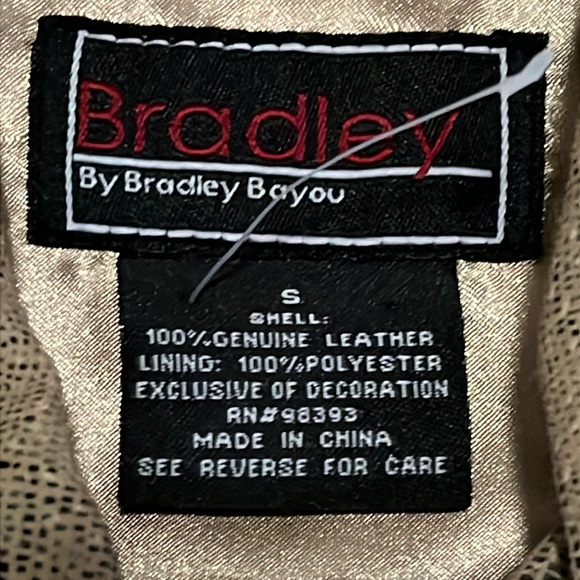 Bradley by Bradley Bayou Leather Jacket - Picture 13 of 15